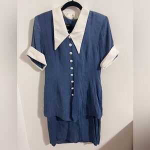 Positive Influence Vintage Dress Womens Size 12